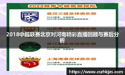 2018中超联赛北京对河南精彩直播回顾与赛后分析